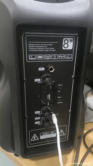 Altavoz Lauson 25W Bluetooth Batería Luces