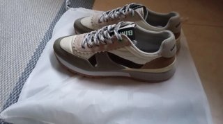 Zapatillas Bimba y Lola Talla 38 Beige/Gris