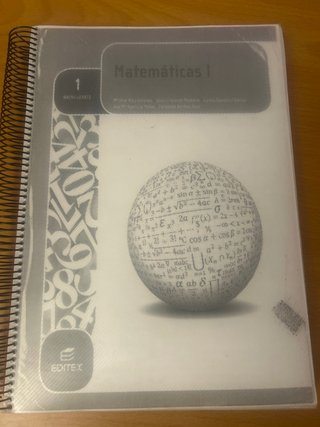 Matemáticas I. 1 Bachillerato