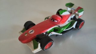Slot Rayo McQueen y Francesco Carrera Go! (1:43)