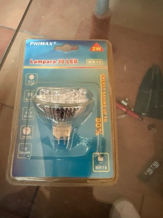 Bombilla LED GU10 3W Luz Blanca