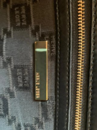 Bolso de mano Herve Leger negro  exclusivo