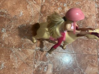 Barbie Caballo Monta Sola
