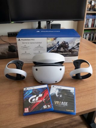 PlayStation VR2 + 2 Juegos PS5+ Playseat+ Volante