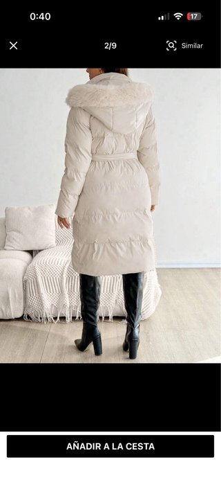 Chaqueta premamá Shein Beige Talla Única