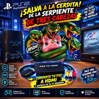 Cable AV PS1 / PS2 Original Sony
