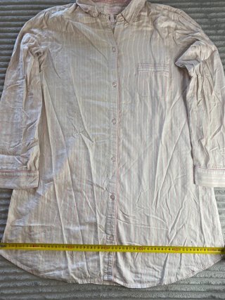 Camisón Pijama Victoria's Secret Rayas Rosa C0025