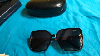 Gafas de Sol Gucci Abeja Negras + Estuche