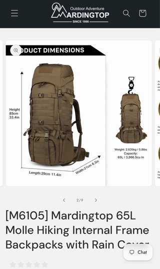 Mochila tactica