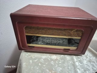 Radio Elta CD Vintage Marrón