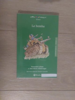 LIBRO LECTURA LA BOMBA