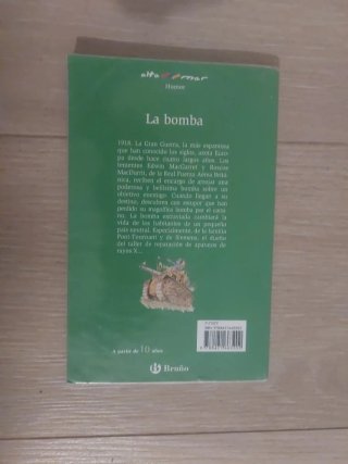 LIBRO LECTURA LA BOMBA
