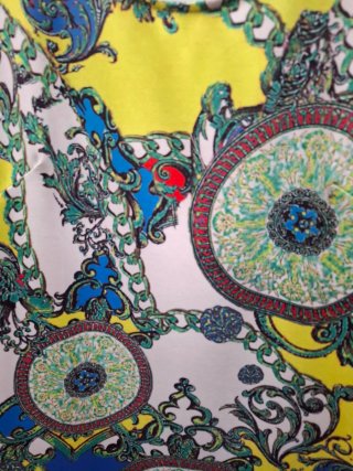 Vestito vintage anni 2000 fantasia