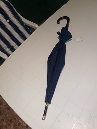 Paraguas Ralph Lauren Negro Azul