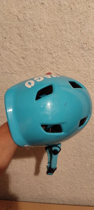 Casco Bicicleta Niño VAGO Azul