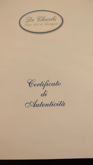 Divanetto d'epoca  rifoderato ,con certificato