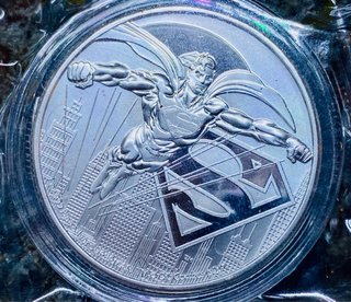 Moneda Plata 1 Oz Superman