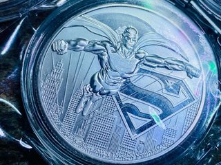 Moneda Plata 1 Oz Superman