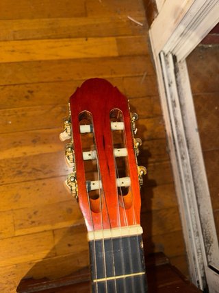 Guitarra Española Naranja