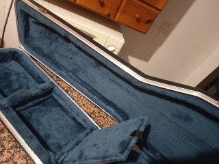 Funda Rígida Guitarra Eléctrica Azul