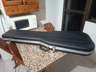Funda Rígida Guitarra Eléctrica Azul