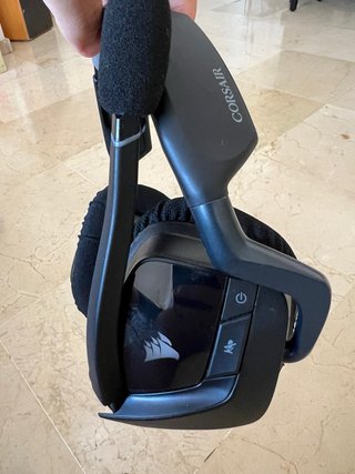 Cascos Corsair Void Elite + diadema rota + Cables