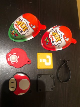 Juguetes Kinder Joy Harry Potter y Super Mario