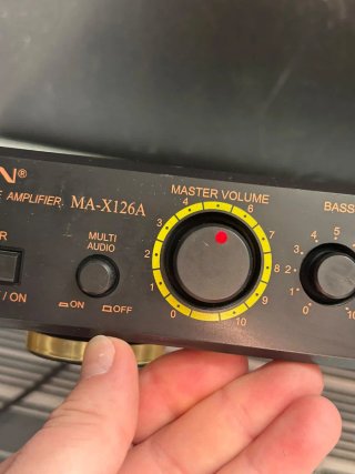 Amplificador estéreo karaoke Boman MA-X126A