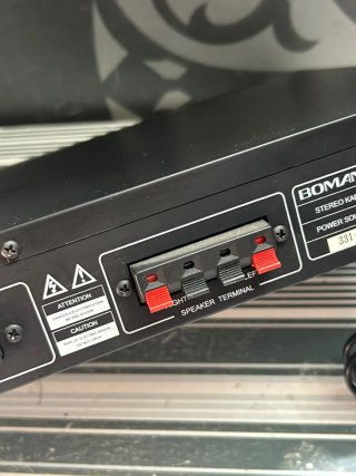 Amplificador estéreo karaoke Boman MA-X126A