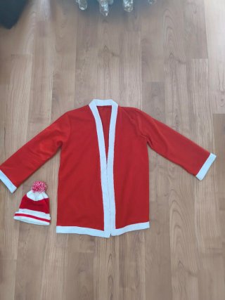 Chaqueta y gorro de Papá Noel