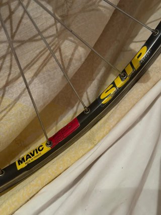 Llanta Trasera Mavic open sup cd Shimano fh-1055