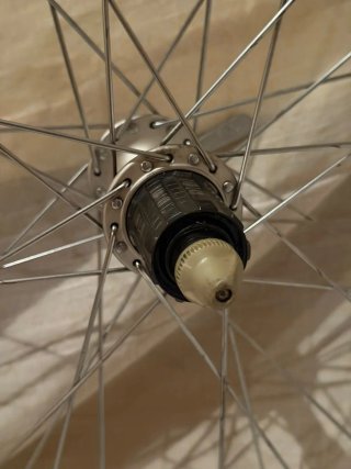 Llanta Trasera Mavic open sup cd Shimano fh-1055