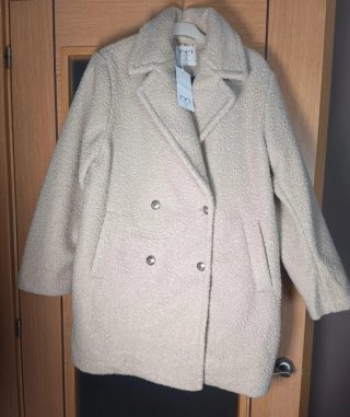 Abrigo Milano Beige Talla XL