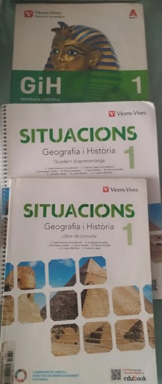 Geografia i història, 1 ESO, Situacions Llibre ...
