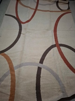 Alfombra Grande Diseño Círculos