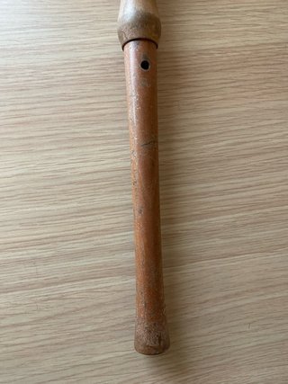Flauta dulce de madera