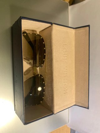 Gafas Louis Vuitton Aviador Doradas, NO ENVÍO
