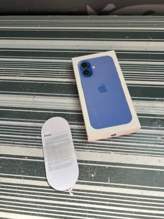 Caja vacía para iPhone 16 Ultramarine 256 Gb