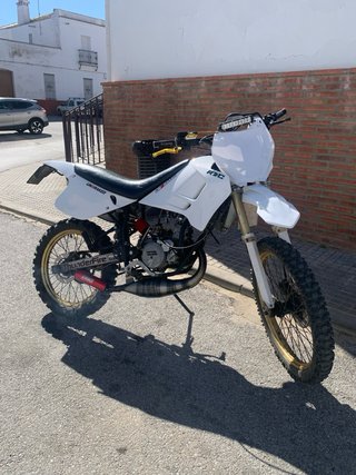 Rieju RR Enduro/Motocross Blanca y Dorada