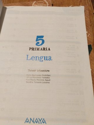 Lengua 5 Primaria