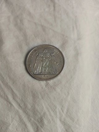 Moneda Plata 10 Euros Francia 1967