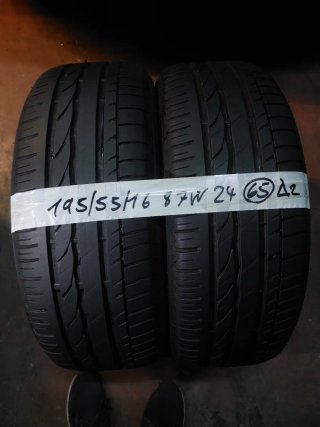 2 Neumáticos Bridgestone 195/55/16 87W