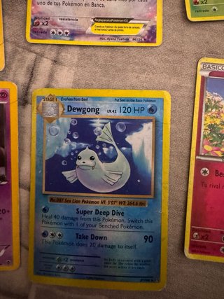 Lote Cartas Pokémon Antiguas Munna, Cinccino, Audi
