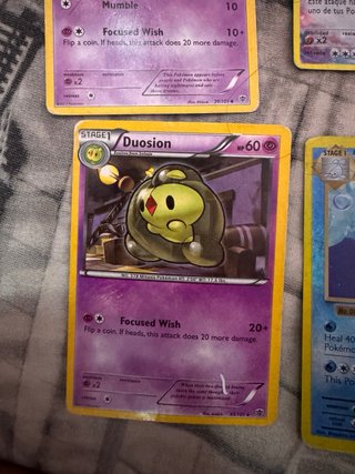 Lote Cartas Pokémon Antiguas Munna, Cinccino, Audi