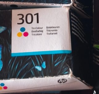 Cartucho Tinta HP 301 Tricolor