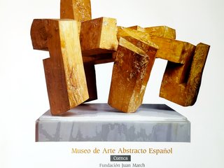 Cartel Chillida Abesti Gogora IV Museo Arte Abstra