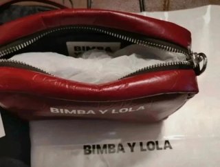 Bolso Piel Bimba y Lola Rojo