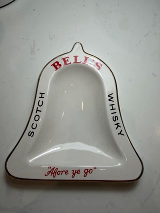 Cenicero Bell's Whisky Wade Campana Vintage