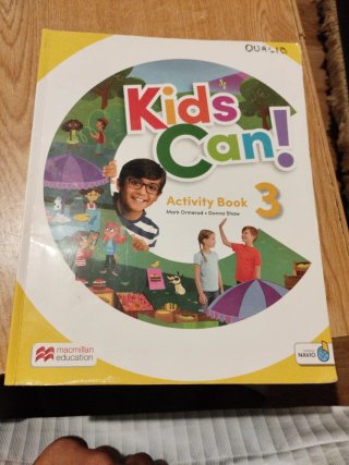 Libro kids Can! Activity book 3 de primaria