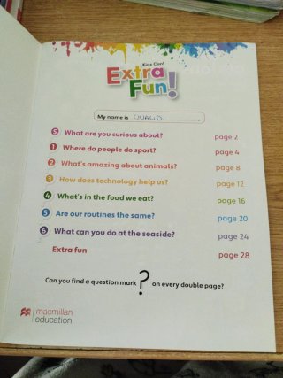 Libro kids Can! Activity book3de primaria+extra fu